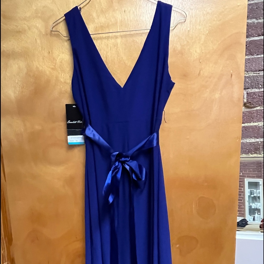 Scarlett Nite Dark Purple Size 10 Cocktail Dress